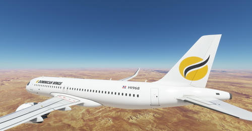 [A32NX] 8K Dominican Wings