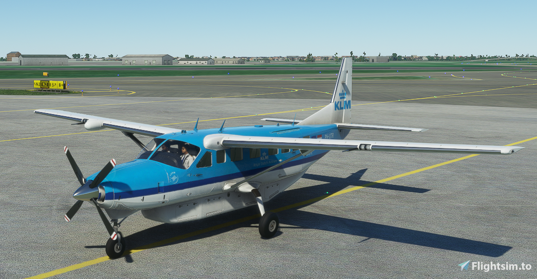 Cessna 208B Grand Caravan KLM [4K Fictional] - Image 1