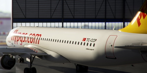 Livery Airbus A320neo Pegasus TC-CCP / 8k thumbnail 3