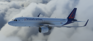[A32NX] A320 Neo Brussels Airlines Livery | 8k  thumbnail 5
