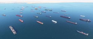 Ever Given - Suez Traffic Jam thumbnail 5