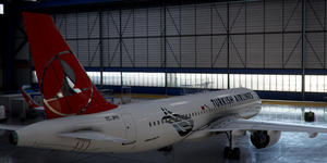 Livery Airbus A320neo Turkish Airlines TC-JPH / 8k Chrom-Edition thumbnail 4