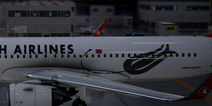Livery Airbus A320neo Turkish Airlines TC-JPH / 8k Chrom-Edition thumbnail 3