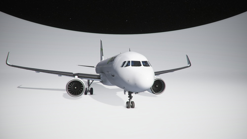 A320 Neo - NVIDIA Livery