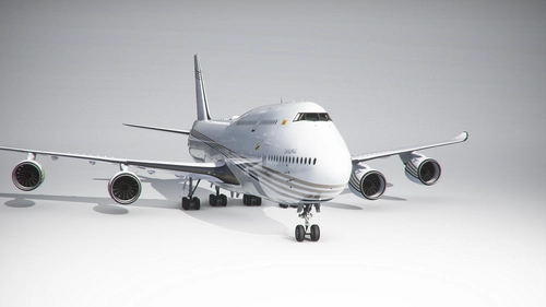 Boeing 747-8 BBJ Royal Brunei (4k)