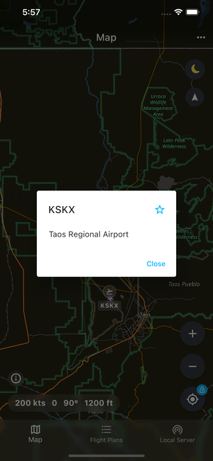 FS Pilot - Moving Map with Teleport - Android client thumbnail 6