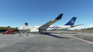[8K] Garuda Indonesia SkyTeam Livery A330-300 thumbnail 4