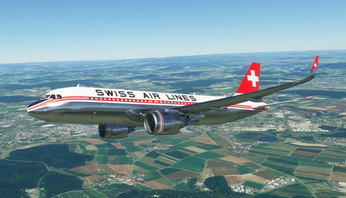 A320neo SWISSAIR Retro Livery