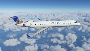Aerosoft CRJ-700 United Express Merger N165GJ thumbnail 2