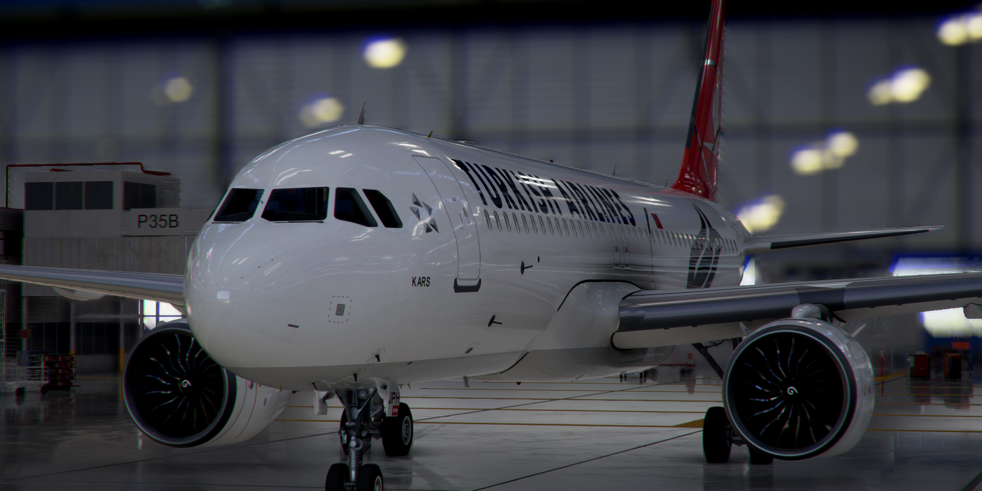 Livery Airbus A320neo Turkish Airlines TC-JPH / 8k Chrom-Edition - Image 1