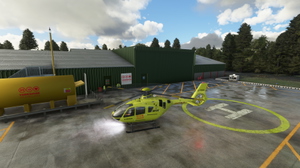 H135 Yorkshire Air Ambulance Helicopter & Nostell Air Support Base Scenery, Wakefield thumbnail 13