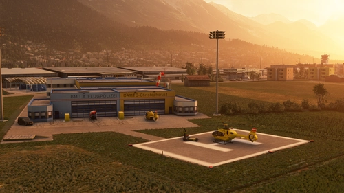 Innsbruck Region Helipads + Emergency Scenery
