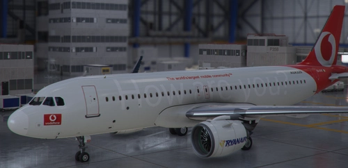 A320 neo Vodafone Ryanair