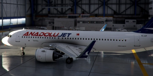 Livery Airbus A320neo AnadoluAir TC-JUF / 8k