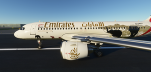 [ASOBO] Airbus A320neo - Emirates (United For Wildlife) thumbnail 2