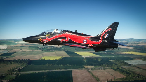 Indiafoxtecho Boeing T-45C Goshawk RAF Hawk T1A XX172 Red Dragon