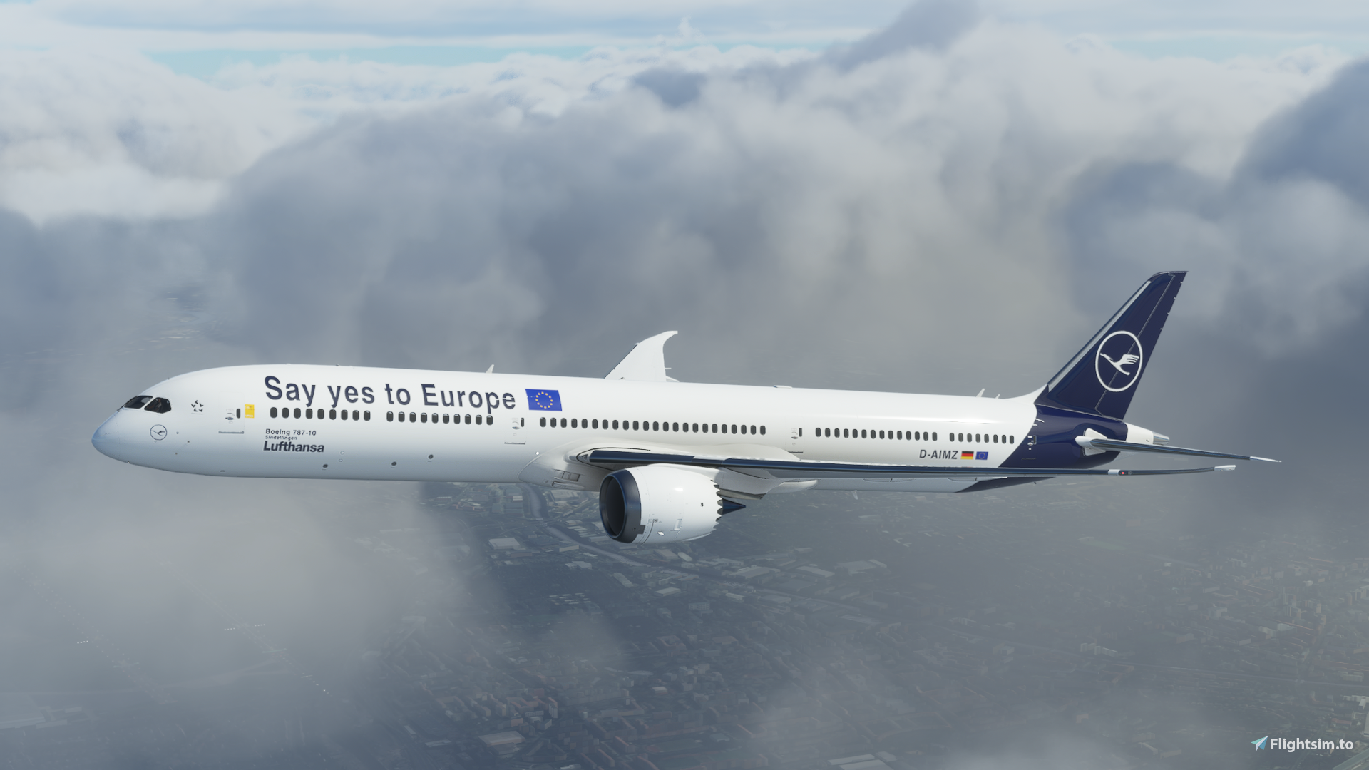 Lufthansa Sonderlackierung Boeing 787 - 4K - Image 1
