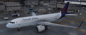 [A32NX] A320 Neo Brussels Airlines Livery | 8k  thumbnail 2
