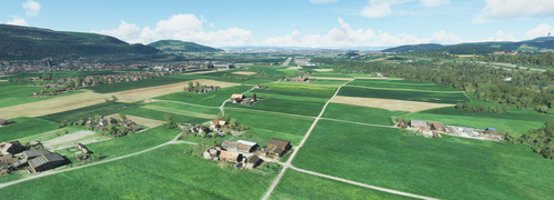 Bern-Belp various VFR POIs