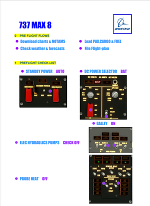 Boeing 737 Max Checklist thumbnail 1