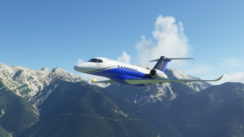 Cessna Citation Longitude - MiFly Alpha Livery [4K]