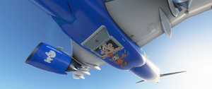 [A32NX] A320 Neo Brussels Airlines - Aerosmurf | 8k thumbnail 1