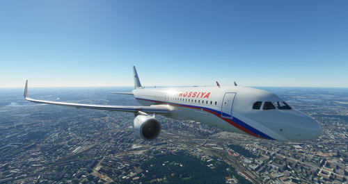 A32NX Rossiya Old Livery [8K] 