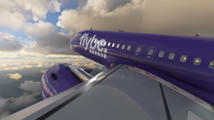 Airbus A320neo Flybe (Purple Livery) - 8K thumbnail 7