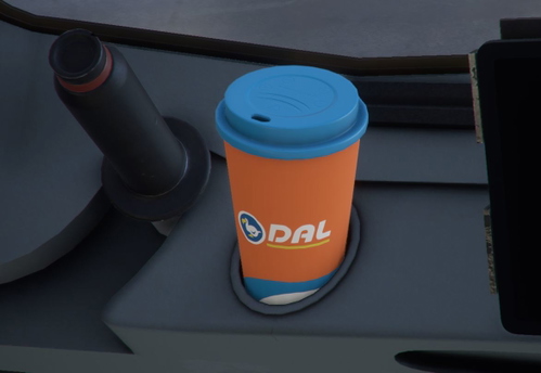 DAL cups for A32NX in all four colours.