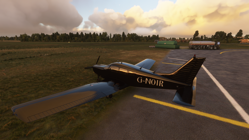 Piper Arrow III - Black - G-N01R