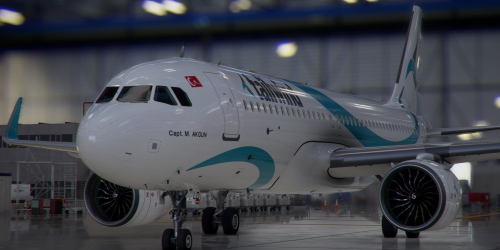 Livery Airbus A320neo Tailwind Airlines TC-TLD / 8k