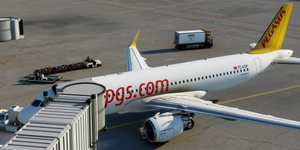 Livery Airbus A320neo Pegasus TC-CCP / 8k thumbnail 5