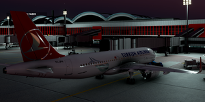 Livery Airbus A320neo Turkish Airlines TC-JPH / 8k Chrom-Edition thumbnail 7