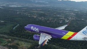 Airbus A320neo Flybe (Purple Livery) - 8K thumbnail 10