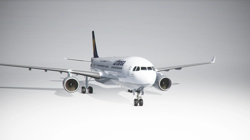 Lufthansa A330-300 Shark skin