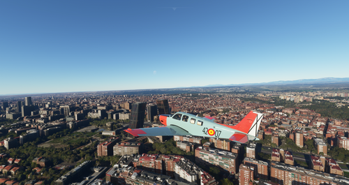 Beechcraft Bonanza Spanish Air Force