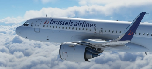 [A32NX] A320 Neo Brussels Airlines Livery | 8k 