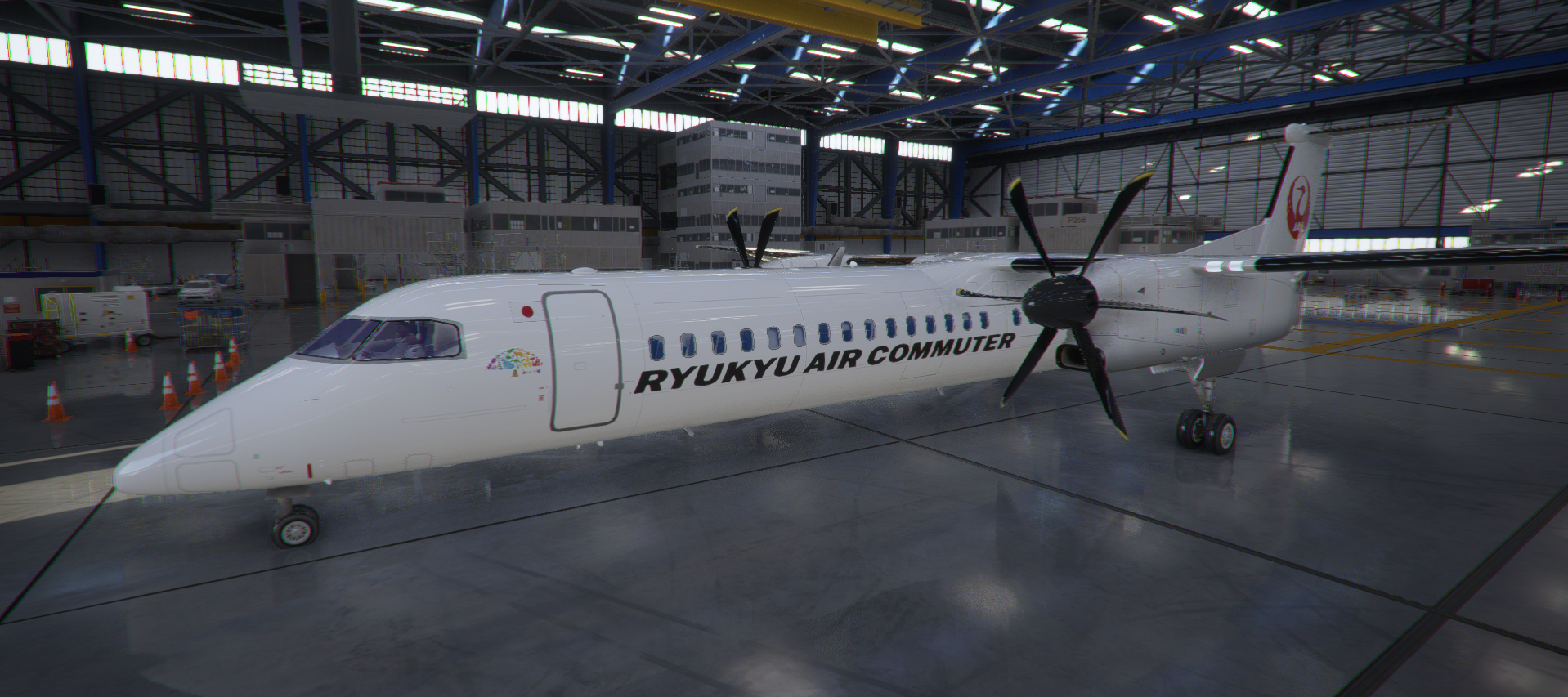  Dash8 Q400 Ryukyu Air Commuter [4K] - Image 1