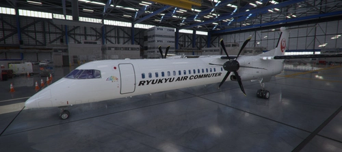  Dash8 Q400 Ryukyu Air Commuter [4K]
