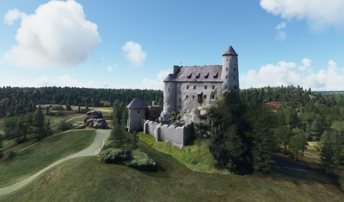 Poland Bobolice Castle