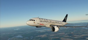 [A32NX] | [8K] A320neo Avianca Star Alliance (N477AV) Very Detailed Clean/Dirty Version thumbnail 1
