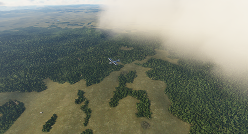 New South Wales national parks flight plan