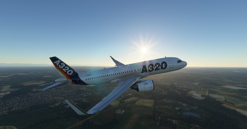 [A32NX] 8K Airbus Industrie (1992) OLD LIVERY