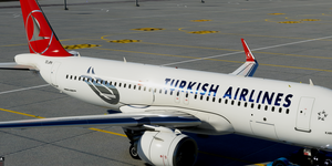 Livery Airbus A320neo Turkish Airlines TC-JPH / 8k Chrom-Edition thumbnail 9