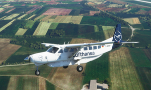 Cessna 208B Grand Caravan Lufthansa [4K Ficitional] thumbnail 3