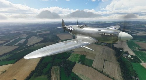 Supermarine Spitfire Mk.IX USAAF 9th TAC EP-A