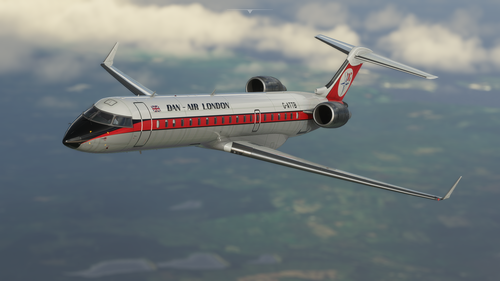 Aerosoft Bombardier CRJ-700 Dan Air 1981