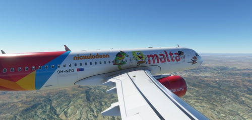 Air Malta "Nickelodeon" A320neo Livery
