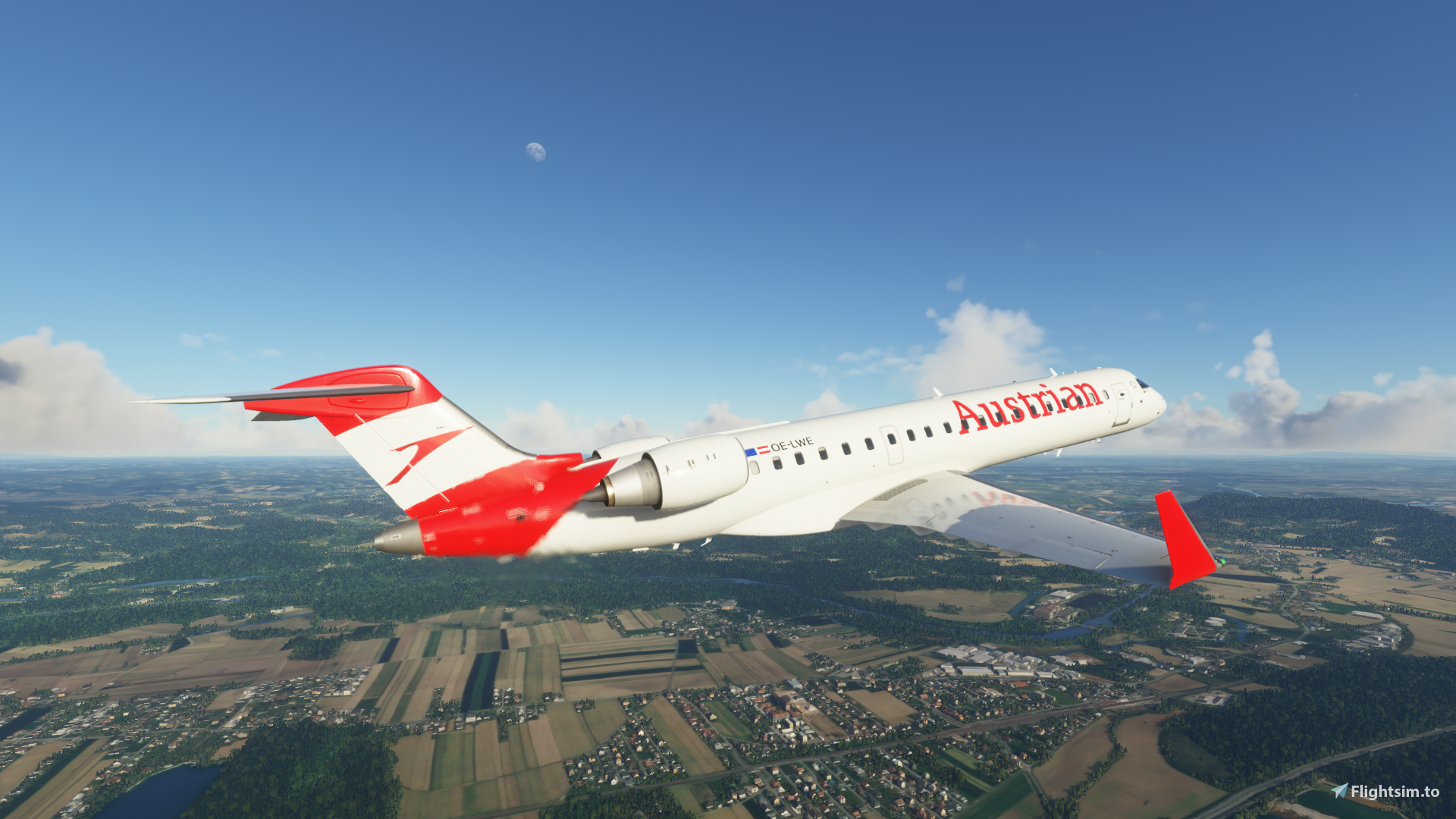 Aerosoft CRJ 700 - Austrian Airlines (OE-LWE) - Image 1