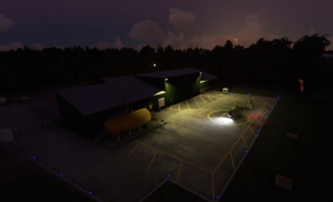 H135 Yorkshire Air Ambulance Helicopter & Nostell Air Support Base Scenery, Wakefield thumbnail 5
